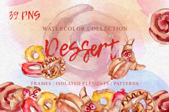 Desert Guests in Shock Watercolor